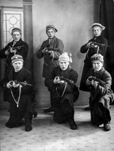 Punaisen armeijan miehiä.